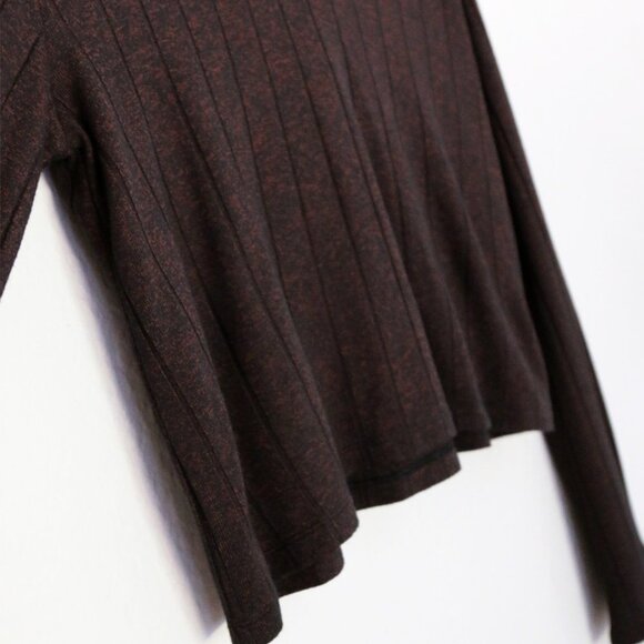 Athleta Harmony Pose Hoodie Sweatshirt Dark Mahogany Heather Size XS SOFT $79 - Picture 10 of 16